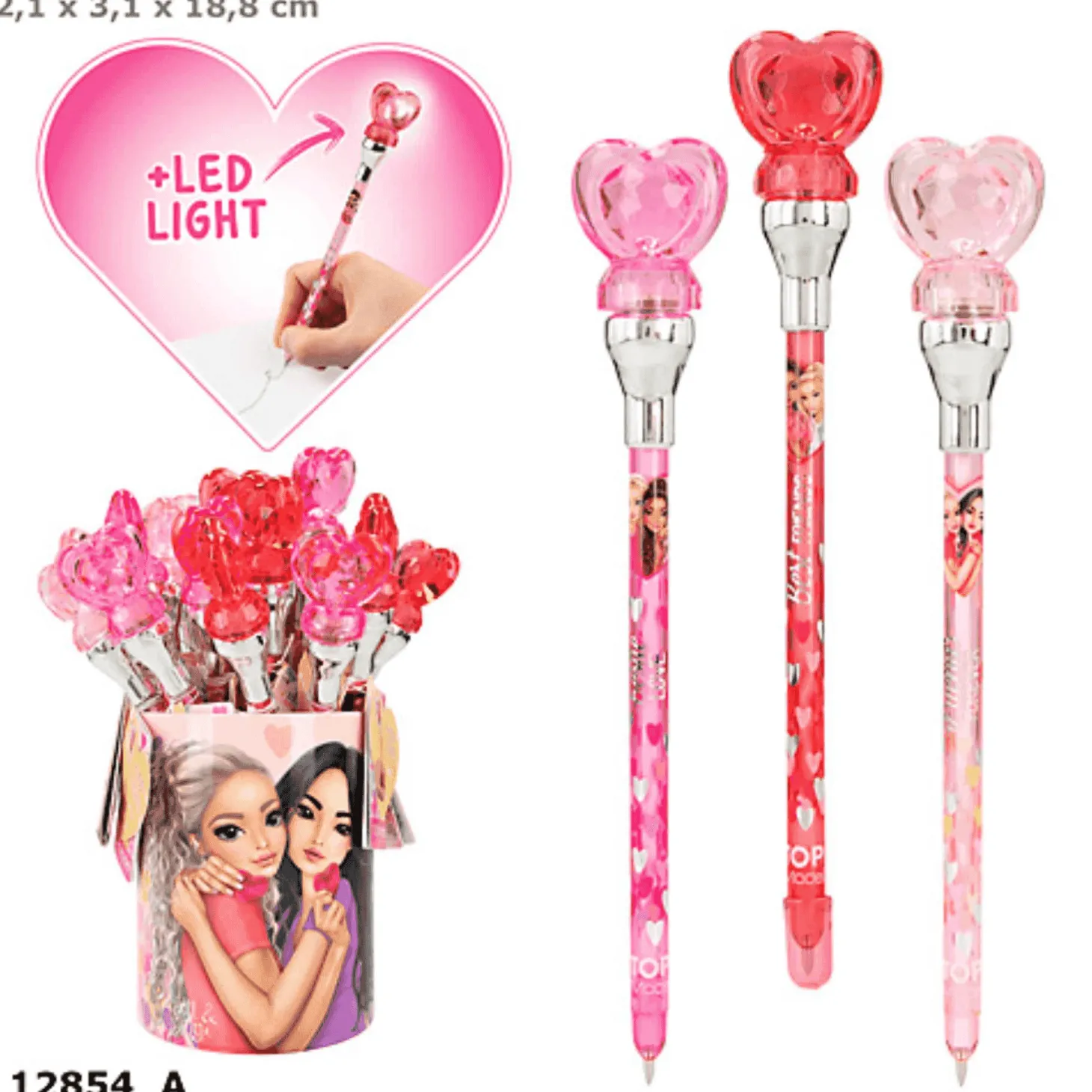Topmodel Boligrafo Con Luz Best Friends