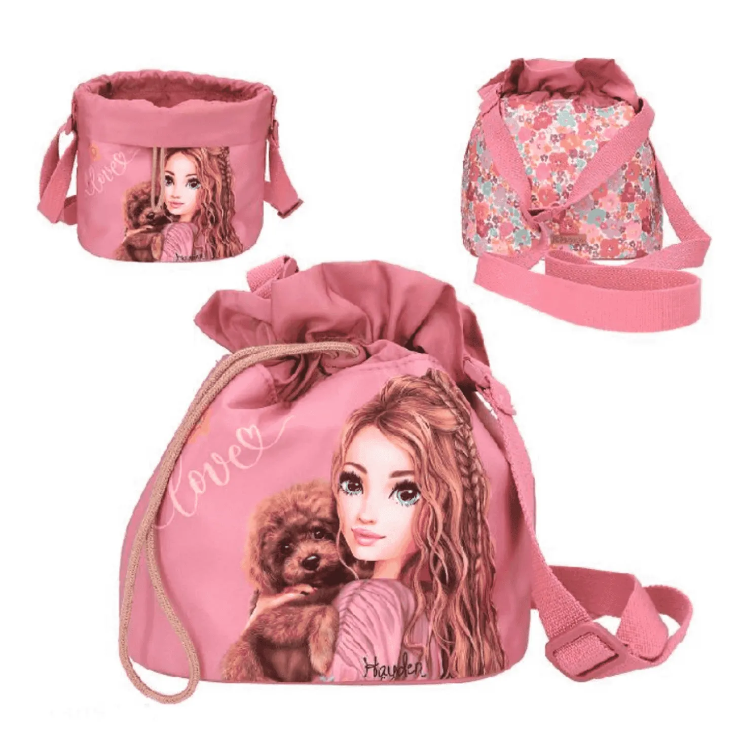 TOPModel Bolso Tipo Saco Floral