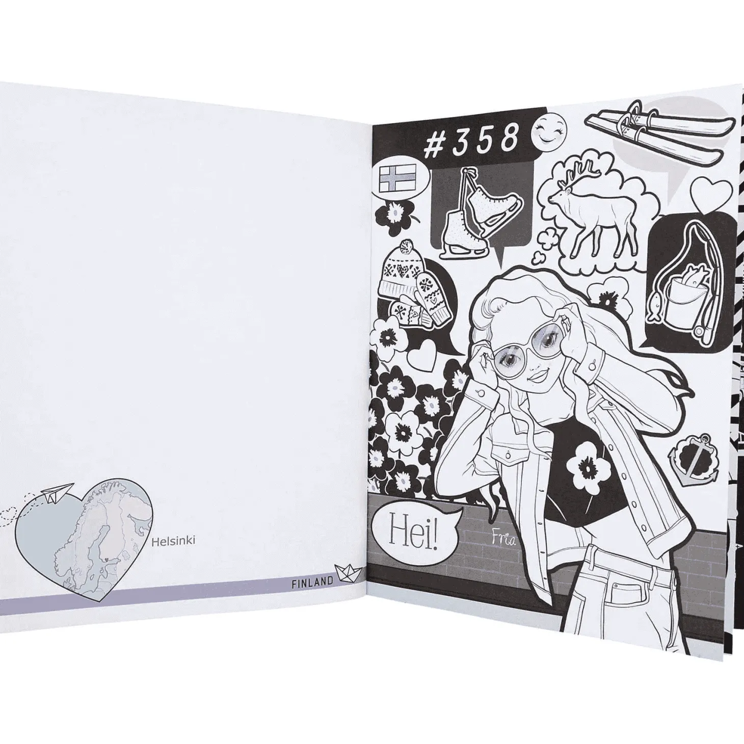 TOPModel Cuaderno Dibujar y Colorear