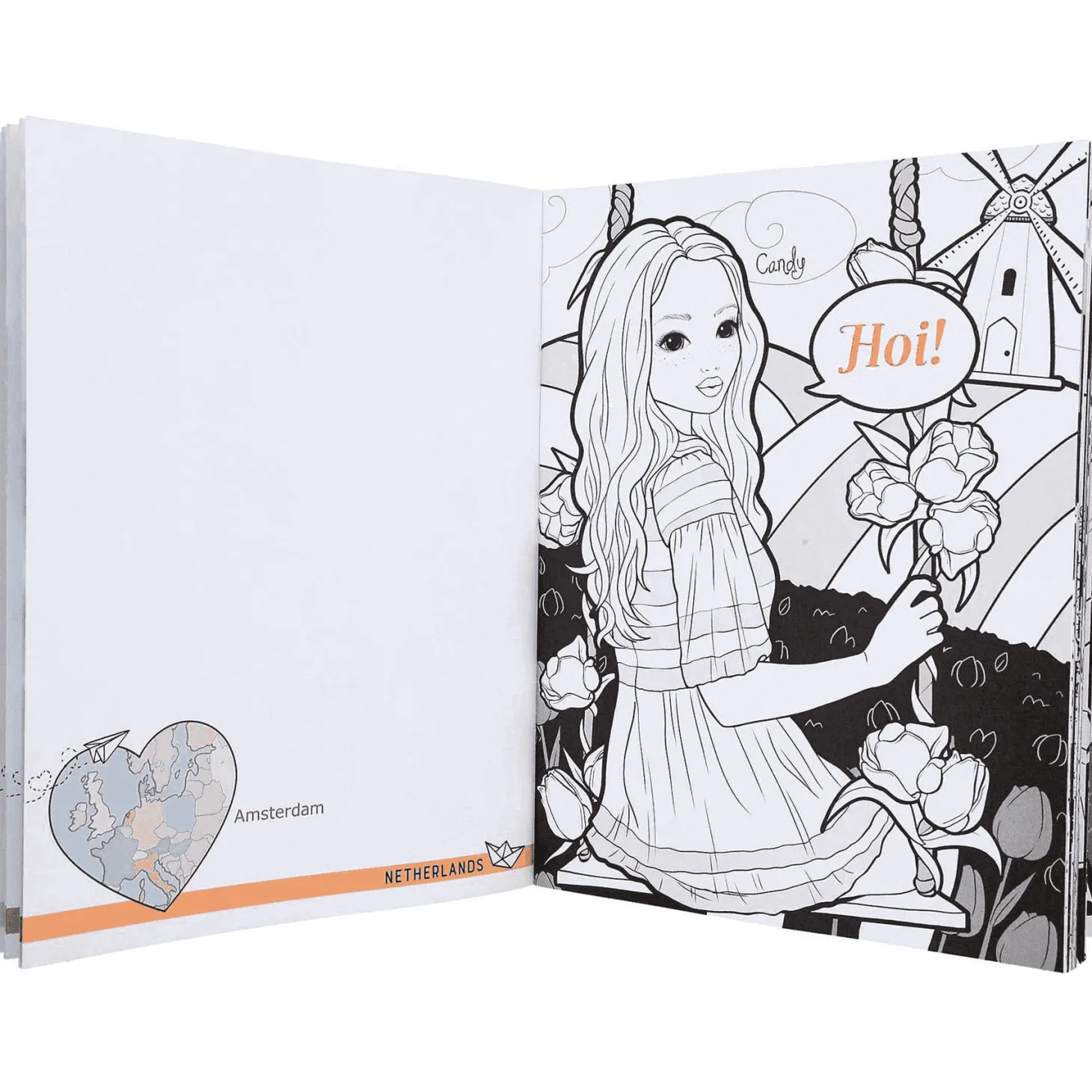 TOPModel Cuaderno Dibujar y Colorear