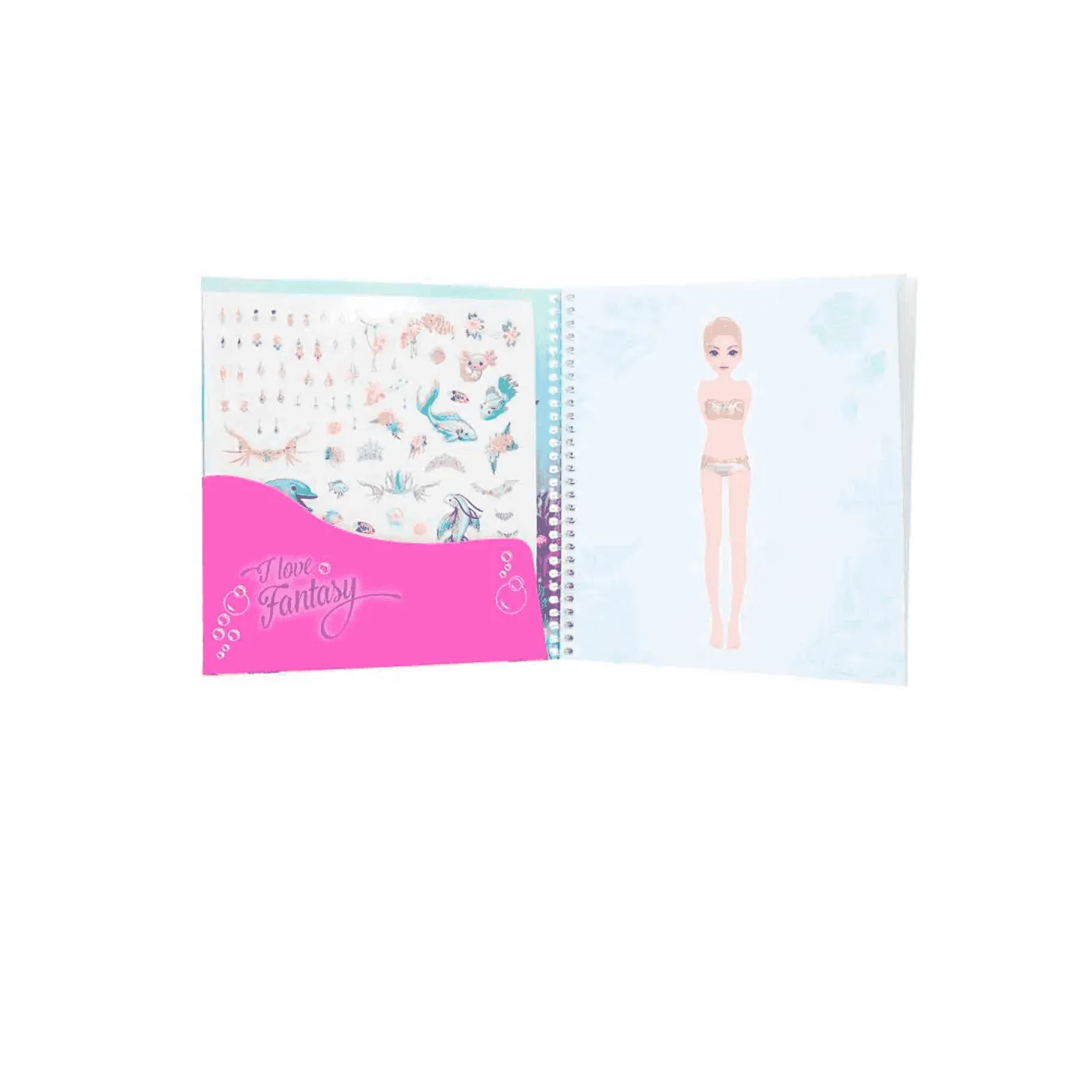 TOPModel cuaderno Dress me up MERMAID