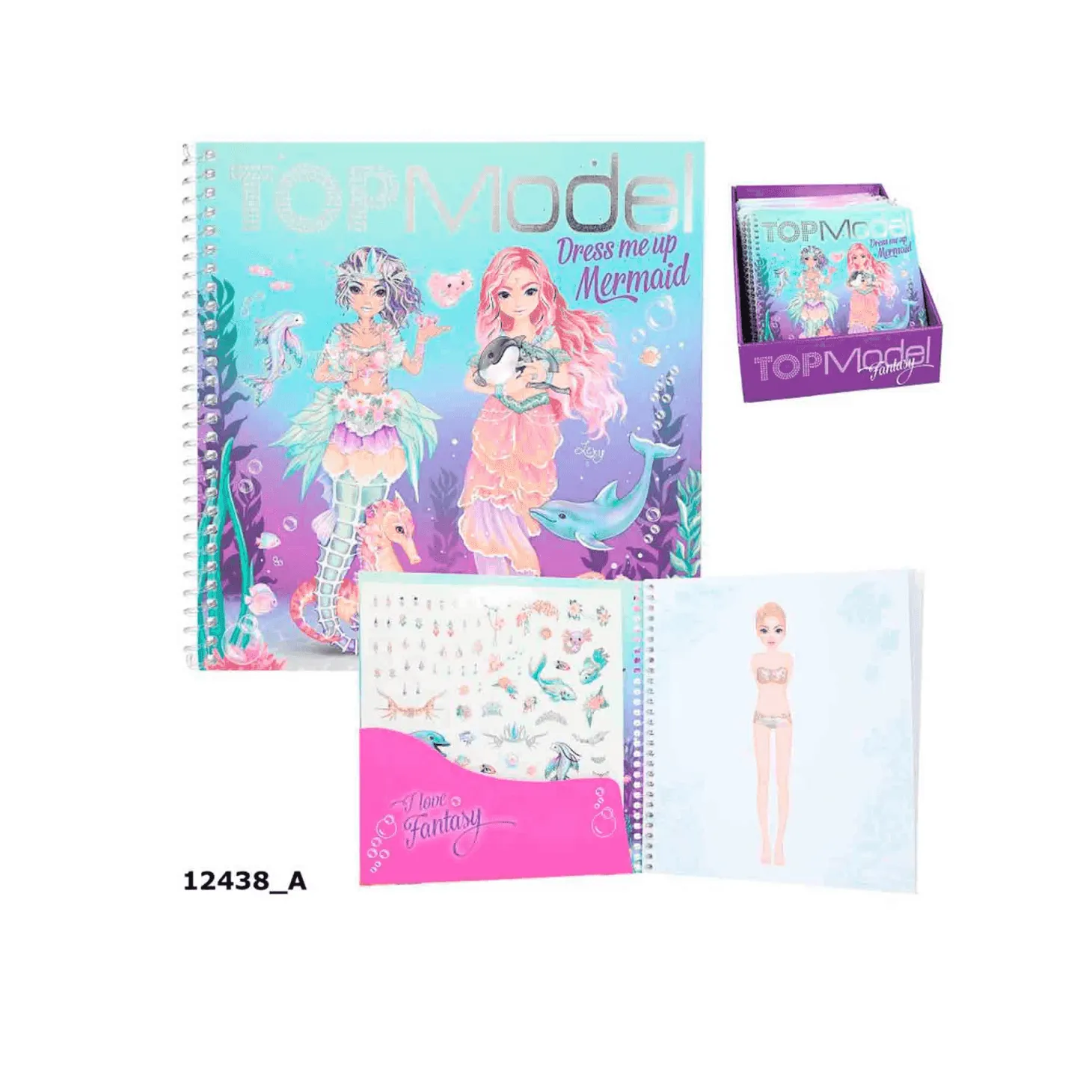 TOPModel cuaderno Dress me up MERMAID