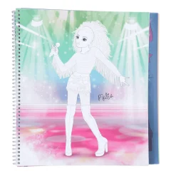 TOPModel Cuaderno Popstar Para Colorear