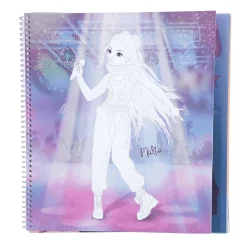 TOPModel Cuaderno Popstar Para Colorear