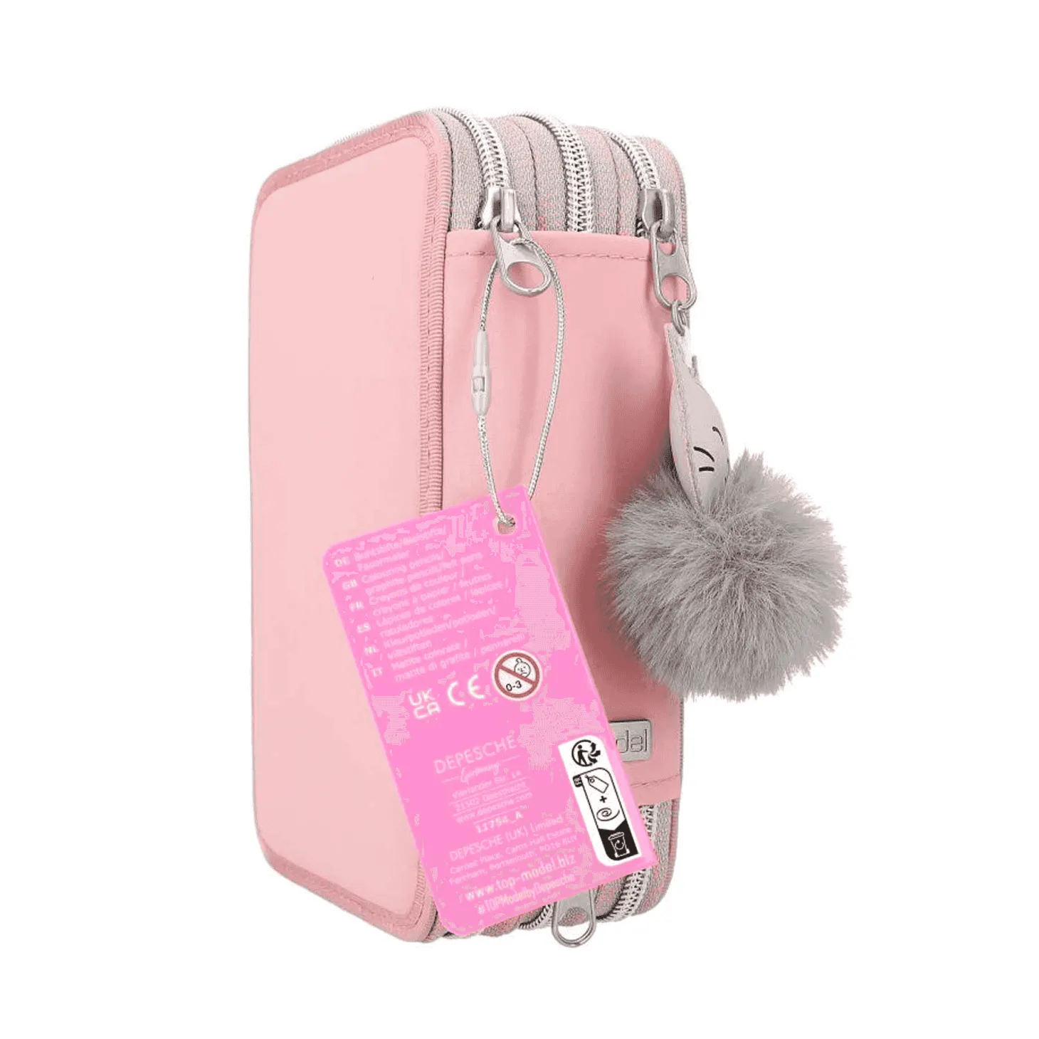 TOPModel Estuche Triple Gatito