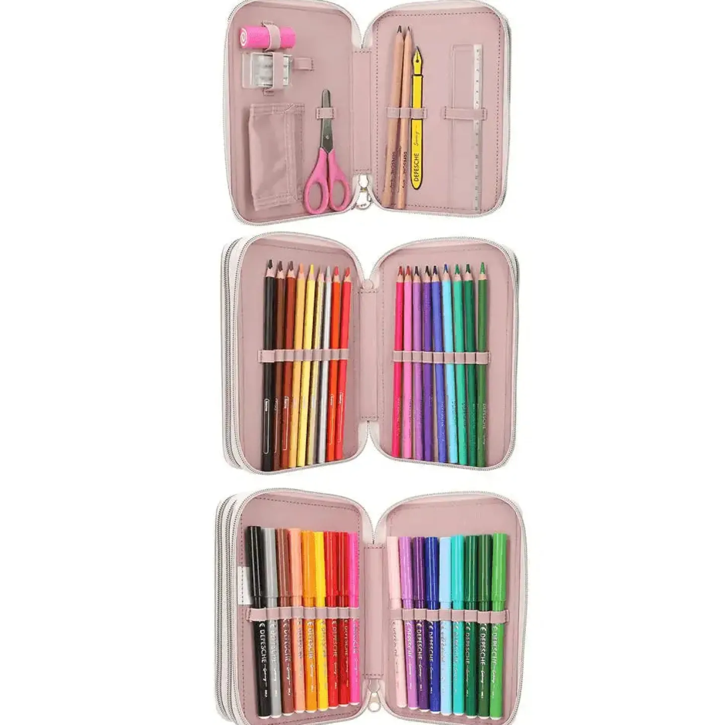 TOPModel estuche triple Summer Feeling