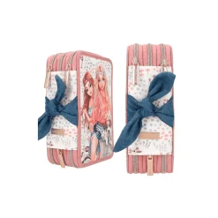 TOPModel estuche triple VELO FLEUR