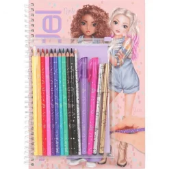 TOPModel Libro de Colorear con Set de Colores