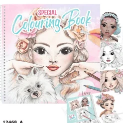 Topmodel Libro Especial Para Colorear