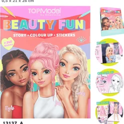 Topmodel Libro Para Colorear Beauty Fun