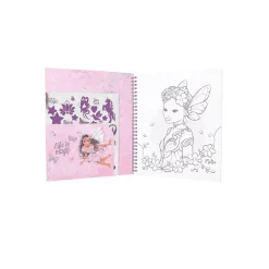 TOPModel Libro para Colorear con Lentejuelas FAIRY LOVE
