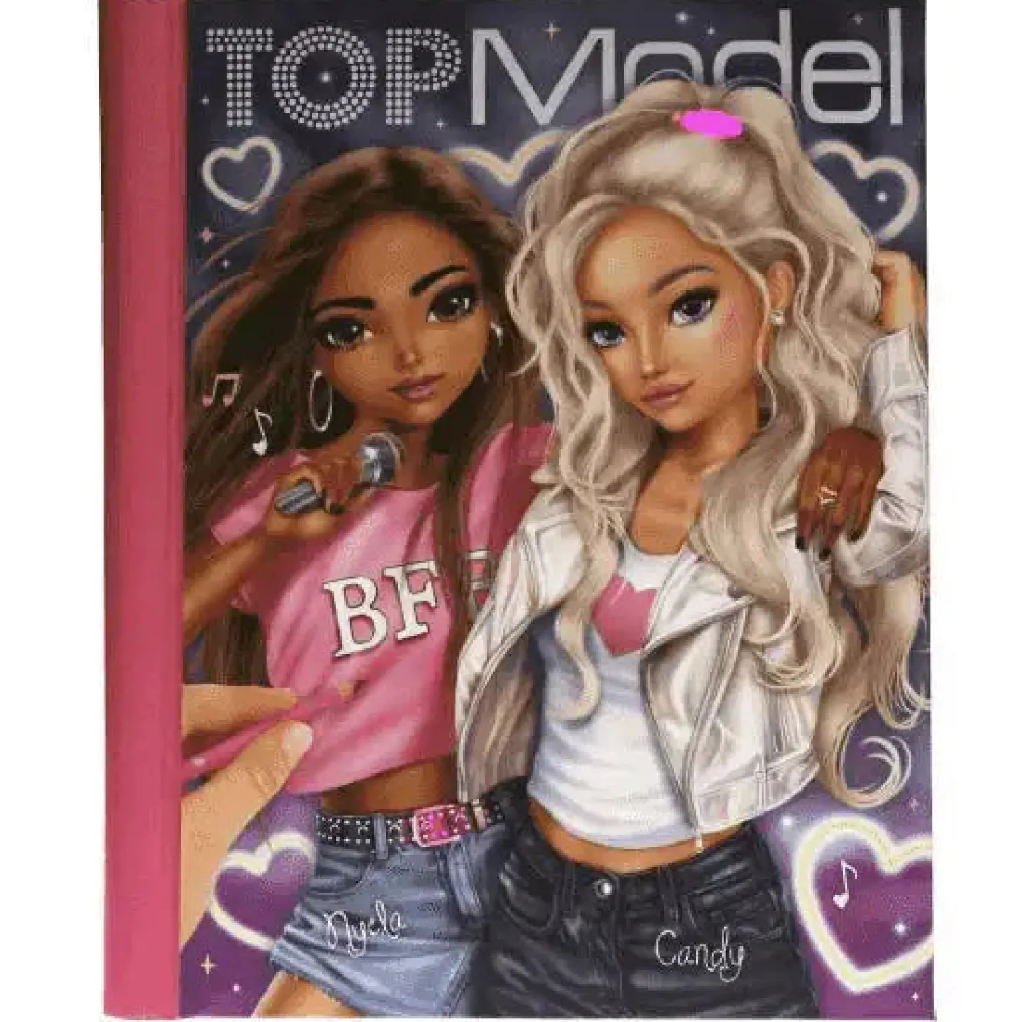 TOPModel Libro para Colorear LED My BFF – Luz y Música