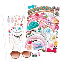 TOPModel Make Up Colouring Book