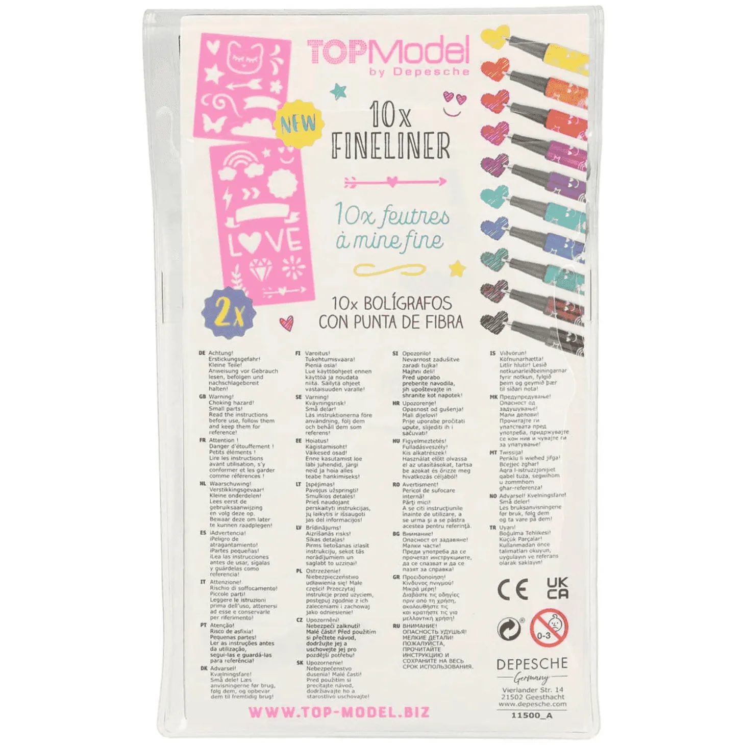 TOPModel Rotuladores Punta Fina