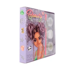 Topmodel Set De Tatuajes De Purpurina Beauty And Me
