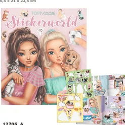 Topmodel Stickerworld Kitty And Doggy