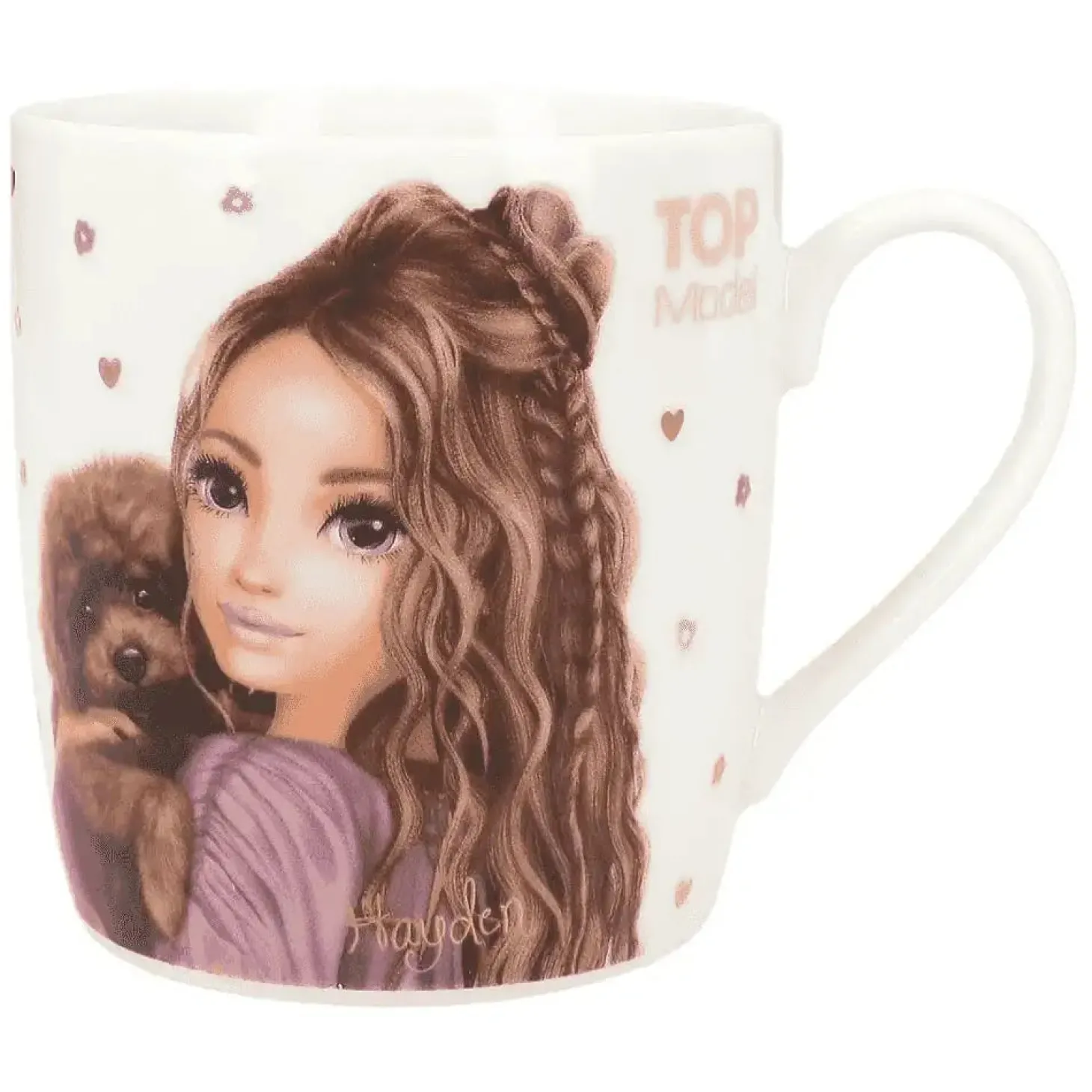 TOPModel taza floral
