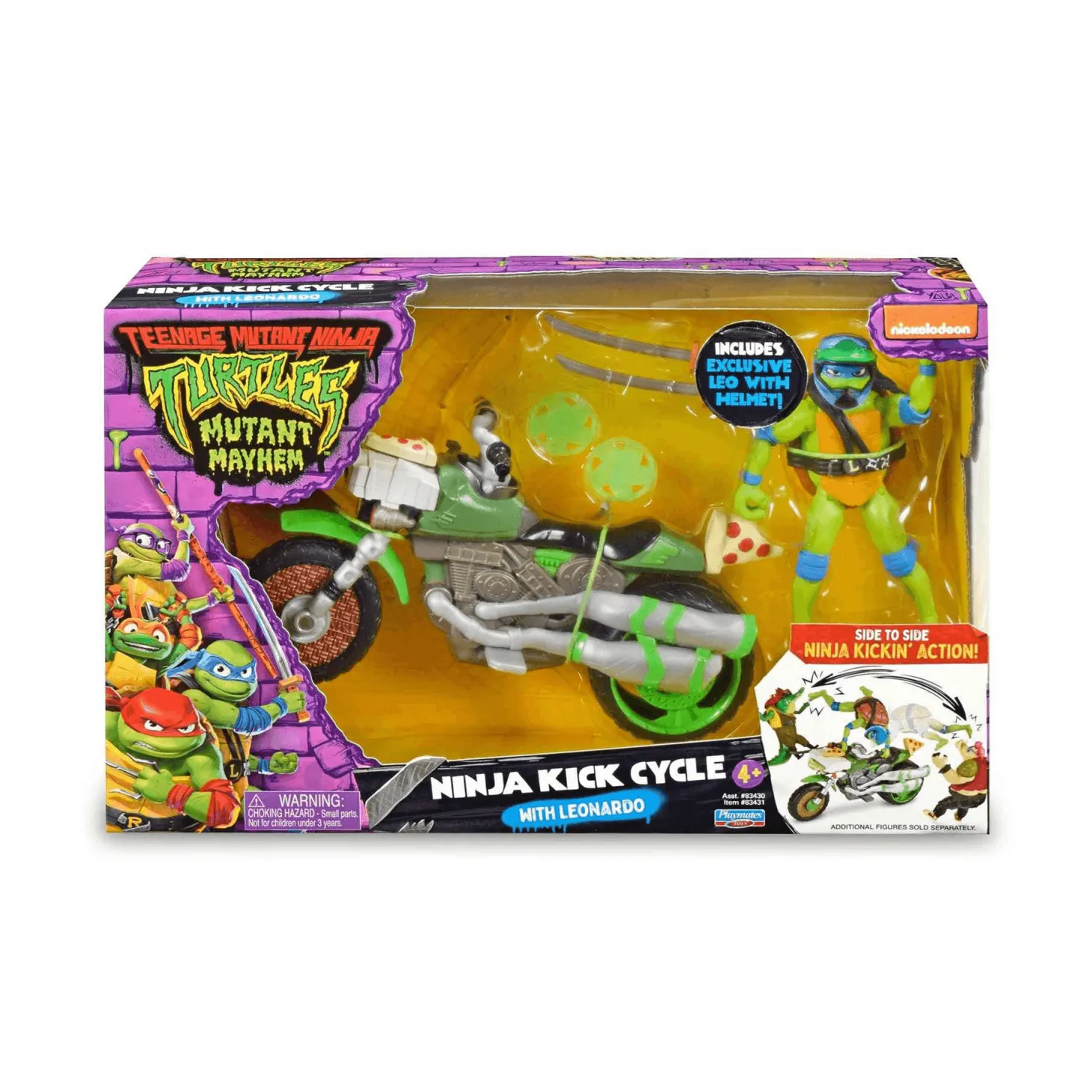 Tortugas Ninja Vehículo con Figura