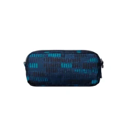 Totto Estuche Doble Azul Jaspeado