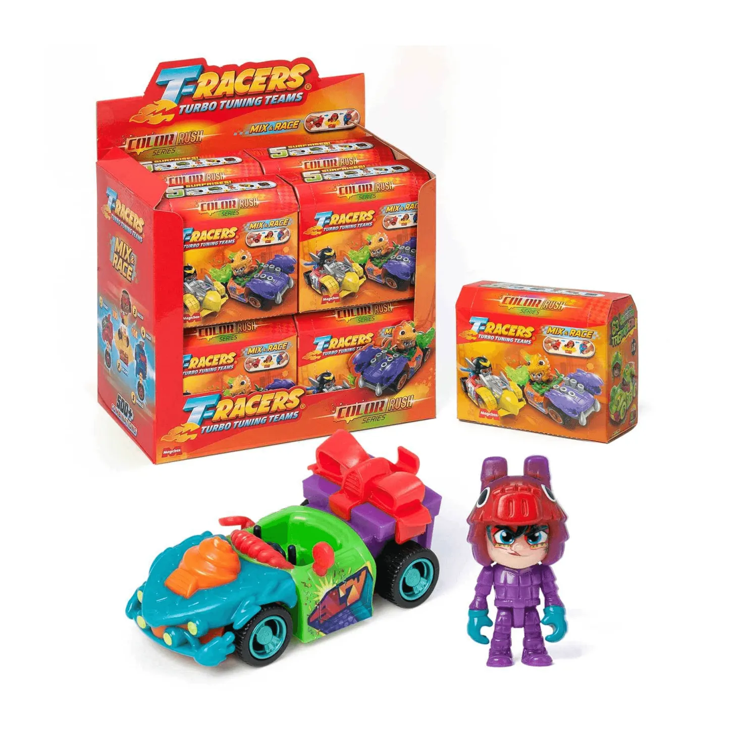 T-Racers Color Rush Car&Racer