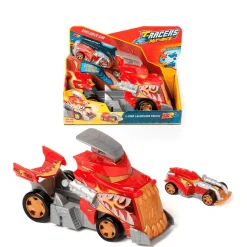 T-Racers Fire Launcher Truck Mix N Race