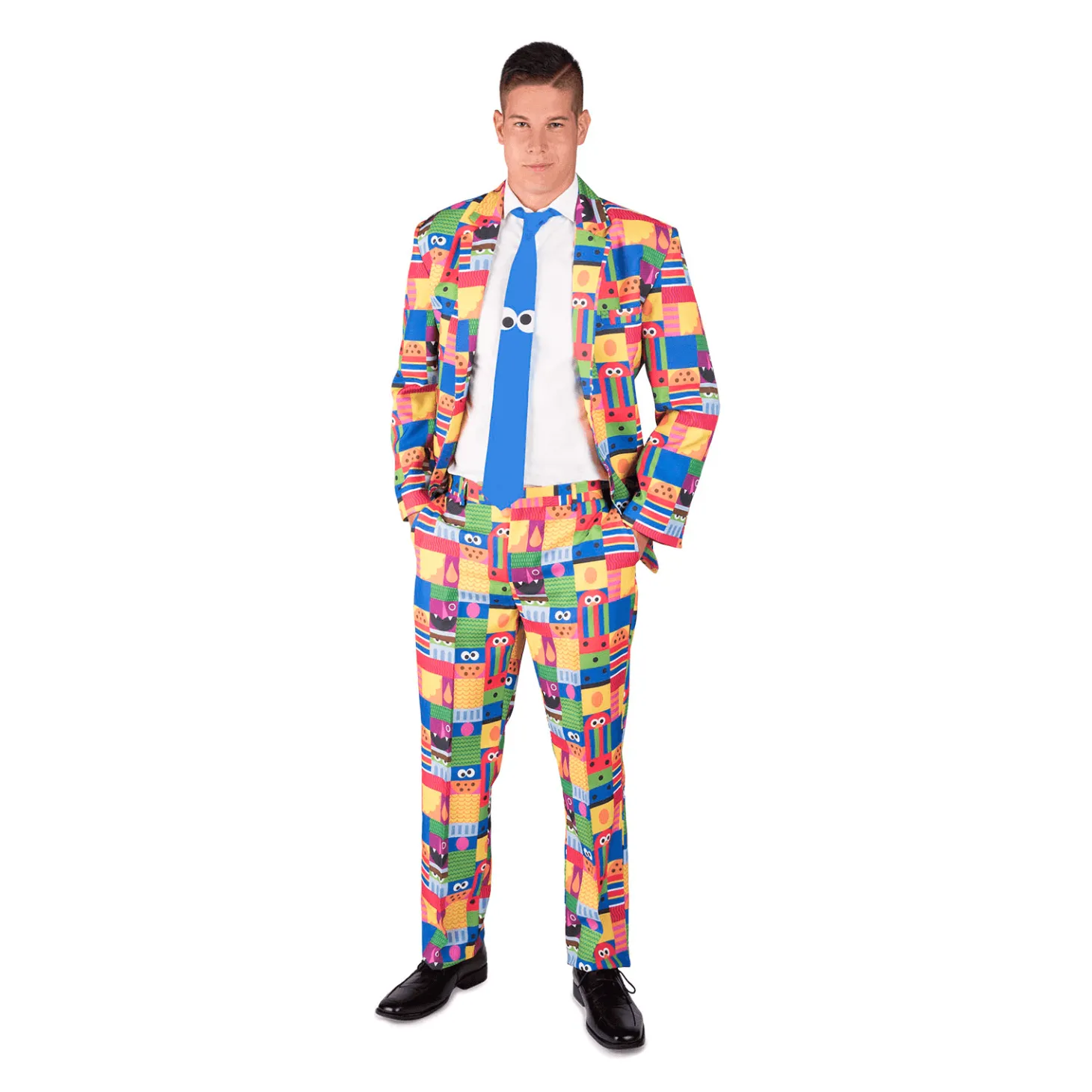 Traje sesame street para disfraz talla ML