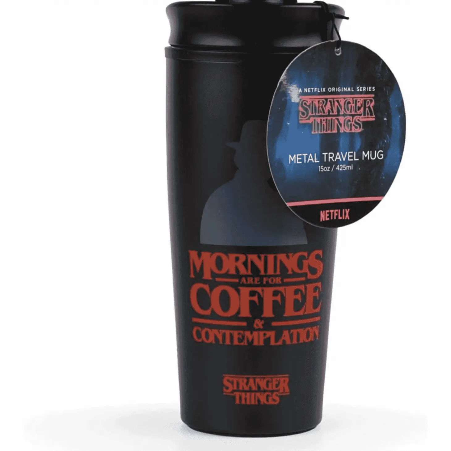 Vaso Metálico Stranger Things 425ml