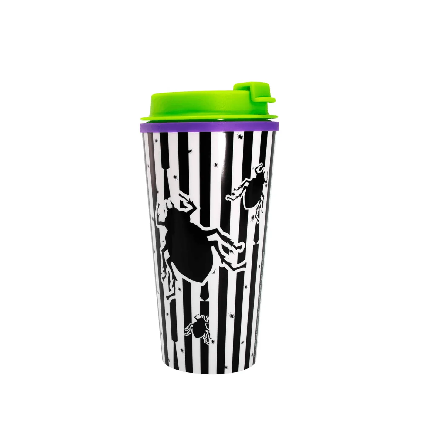 Vaso Térmico con Tapa de Rosca 'Beetlejuice'