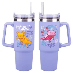 Vaso Térmico de viaje Minecraft Purple 900 ml