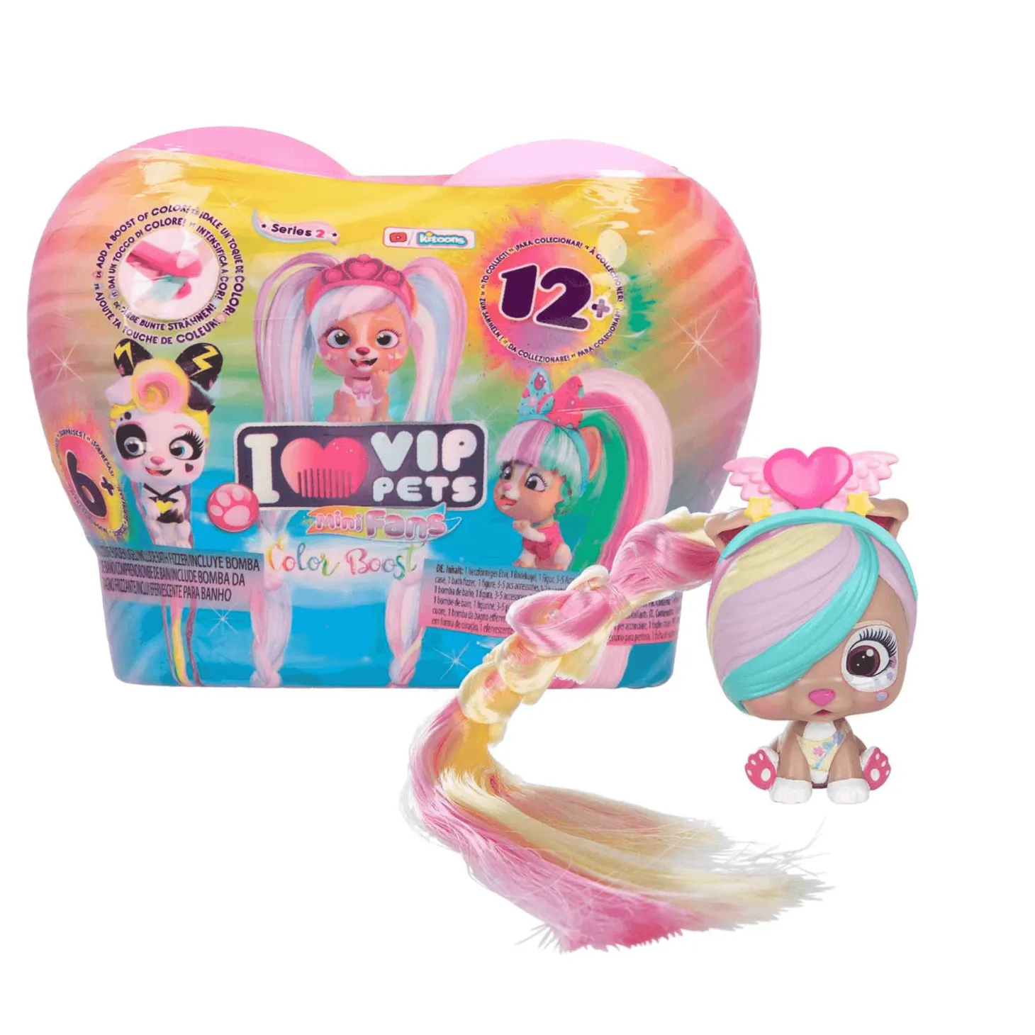 Vip Pets Mini Fans Color Boost