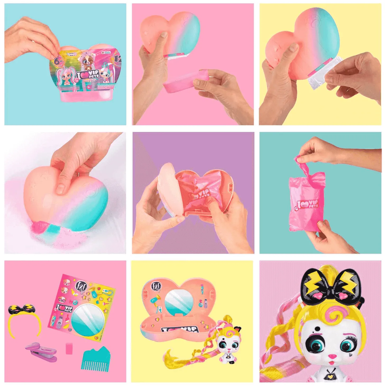 Vip Pets Mini Fans Color Boost