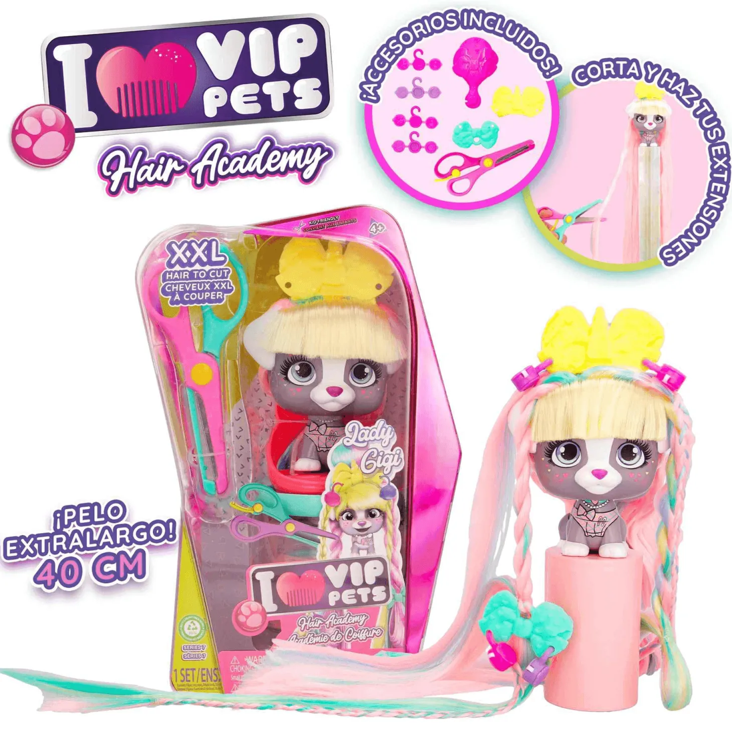 Vip Pets Serie 7 Hair Academy Lady Gigi
