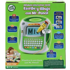 Vtech Alfabeto interactivo táctil Escribe y dibuja con Mr Pencil