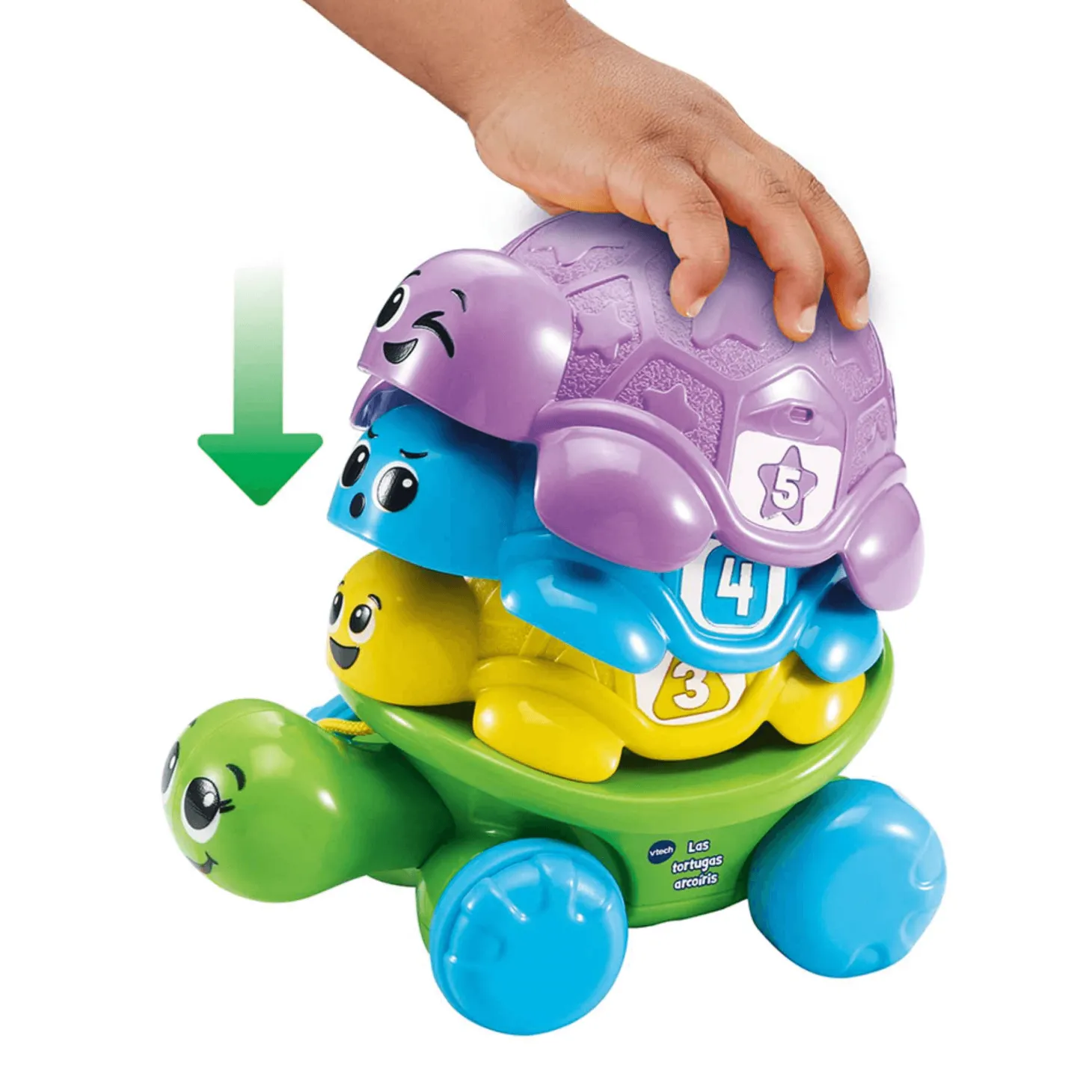 Vtech Apilables de colores Las tortugas arcoíris