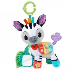 VTech Baby Cebra de Peluche Colores y Números ¡Vamos de Paseo!