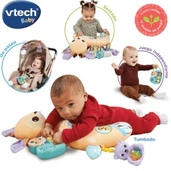 VTech Baby Cojín bebe Cervatilla 4 en 1