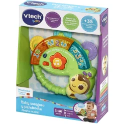 Vtech Baby sonajero y pandereta Abejita musical