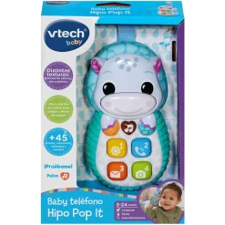 Vtech Baby teléfono Hipo Pop It Azul