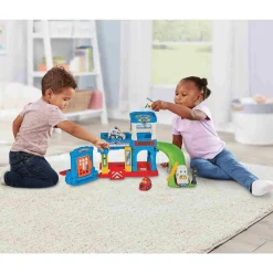 VTech Comisaría de policía TutTut Bólidos, Circuitos, pistas y coches de juguete para combinar