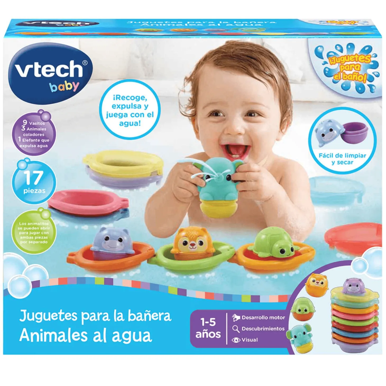 Vtech Juguetes para la bañera Animales al agua