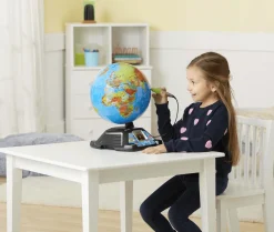 VTech Leapfrog Globo terráqueo multimedia Pantalla HD y +600 vídeos BBC