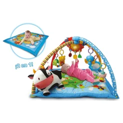 VTech Manta y Gimnasio 2 en 1 Azul| Juguete Infantil