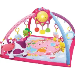 VTech Manta y Gimnasio Cantarín 2 en 1 Rosa| Juguete Infantil