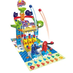 VTech Marble Rush Juegos de competición, Juguete de construcción y Circuito de canicas interactivo