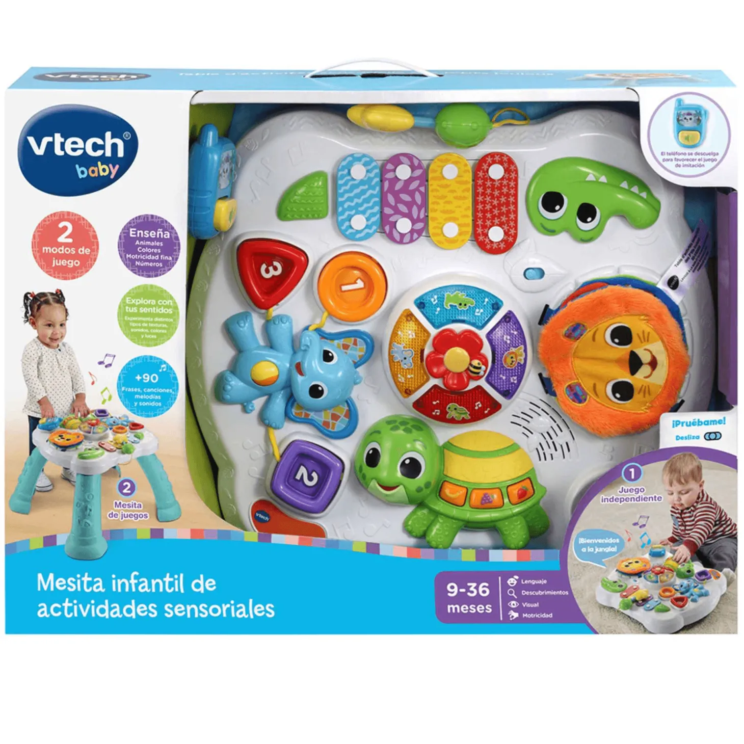 Vtech Mesita infantil de actividades sensoriales