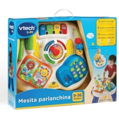 VTech Mesita Parlanchina 2 en 1 Morada | Juguete Infantil