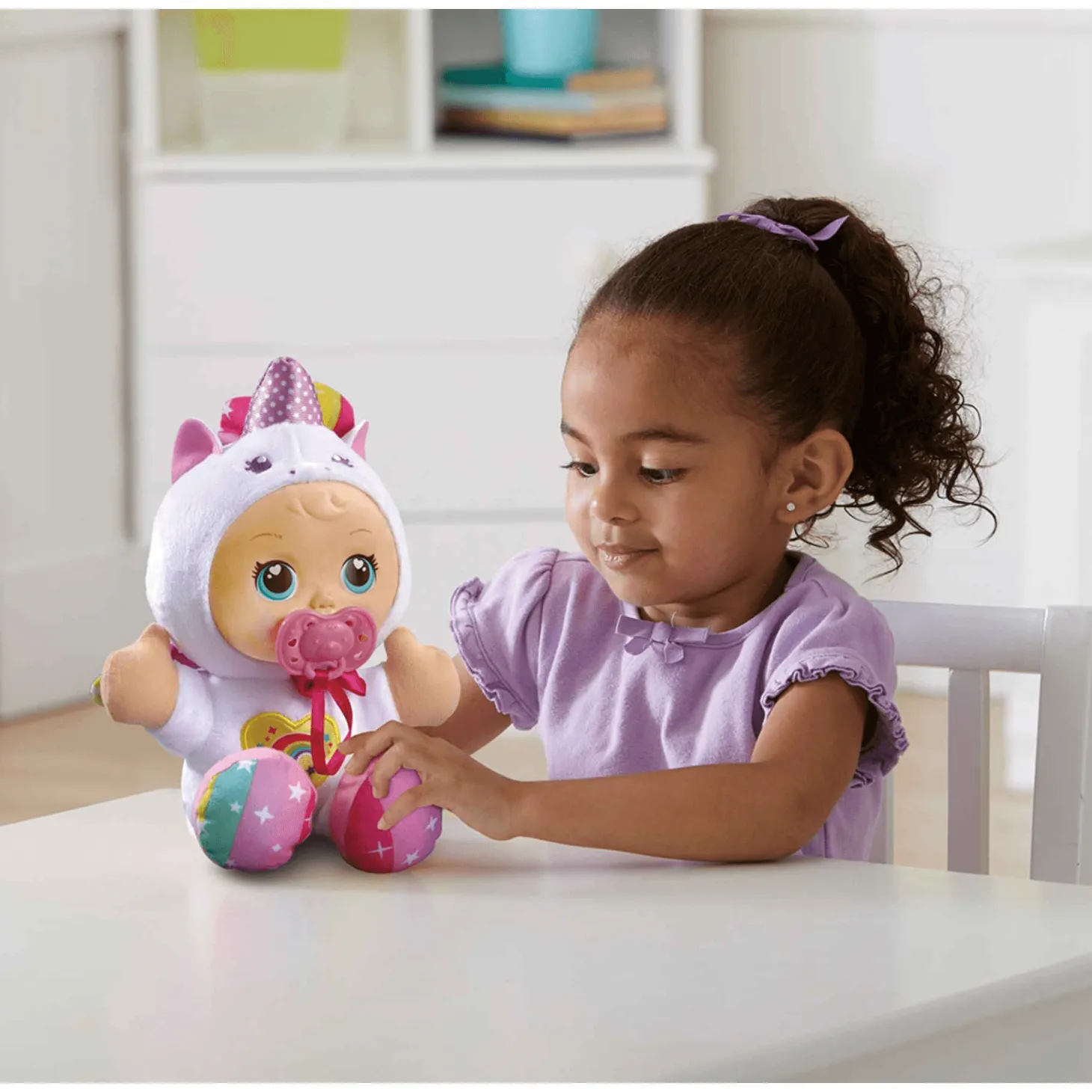 Vtech Mi primera muñeca de trapo Dulce unicornio