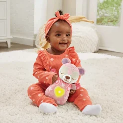 Vtech Peluche de cuna Osito melodías rosa