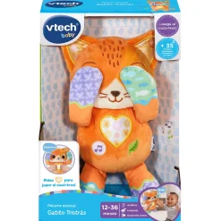 Vtech Peluche musical Gatito Tristrás