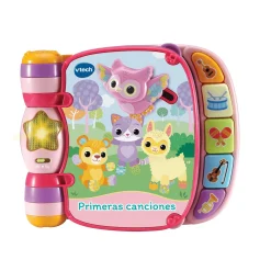 Vtech Primeras canciones Rosa Libro Interactivo para Bebés